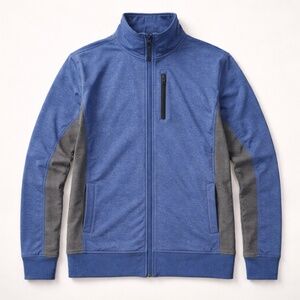 lululemon Blue Full Zip Kung Fu Jacket II‎ Athletic Running Size L
